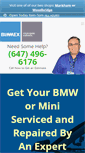 Mobile Screenshot of bimmex.ca
